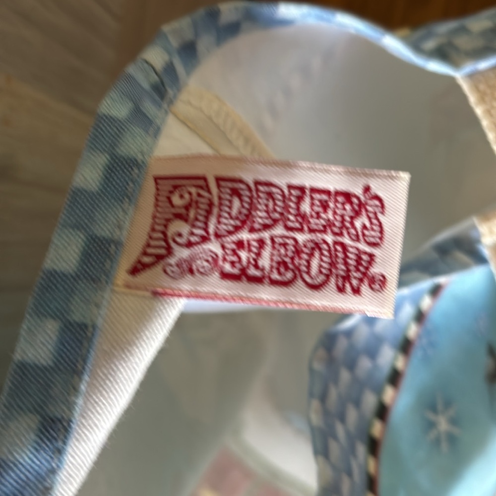 ❄️☃️DEBBIE MUMM SNOWMAN COTTON CANVAS TOTE by Fiddler’s Elbow - Picture 6 of 7